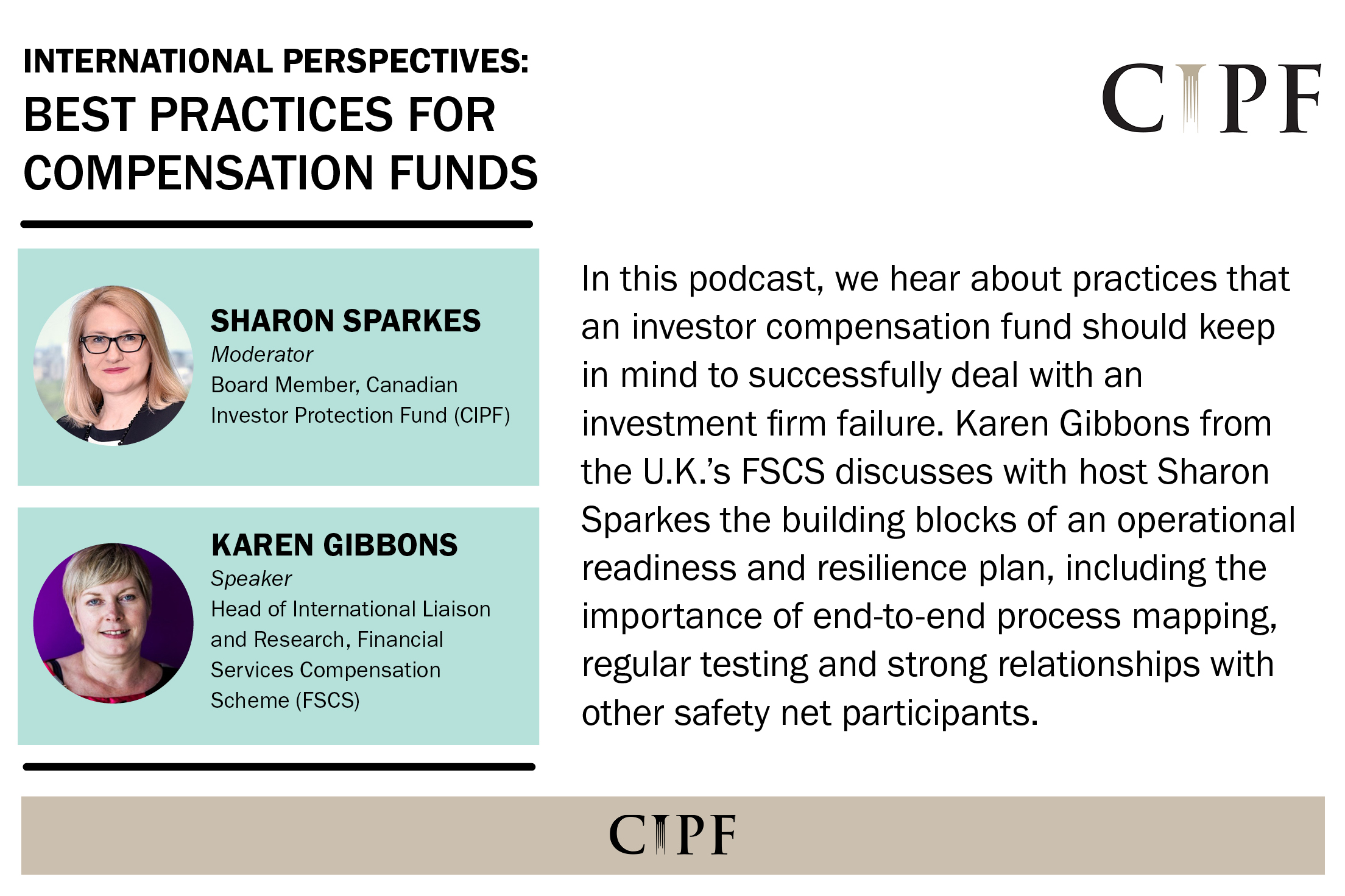 International Perspectives: Best Practices for Compensation Funds